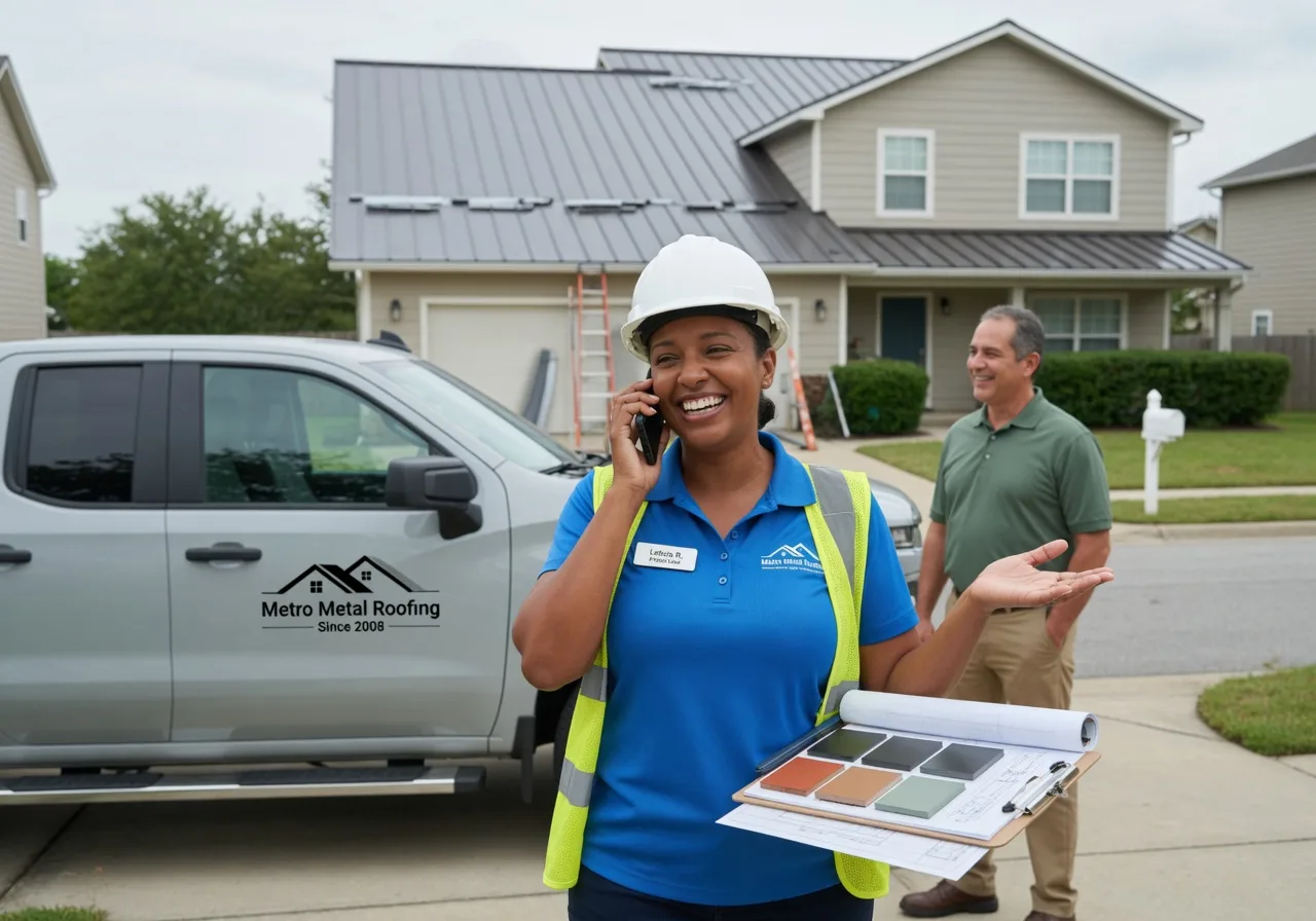 Storm Damage Metal Roof Repair in Greenwood Springs, MS